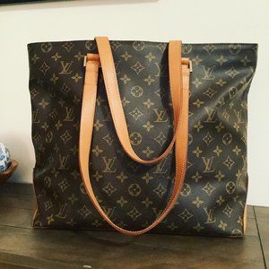 Louis Vuitton Authentic Cabas Mezzo Tote / Shoulder bag